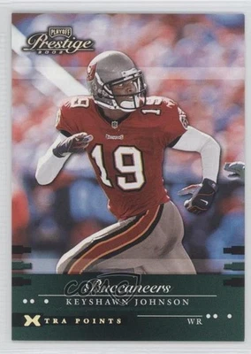2002 Playoff Prestige Xtra Points Green /150 Keyshawn Johnson #140 - Image 1 of 2