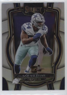 2022 Panini Select Club Level Silver Prizm Sam Williams #276 Rookie RC - Image 1 of 2