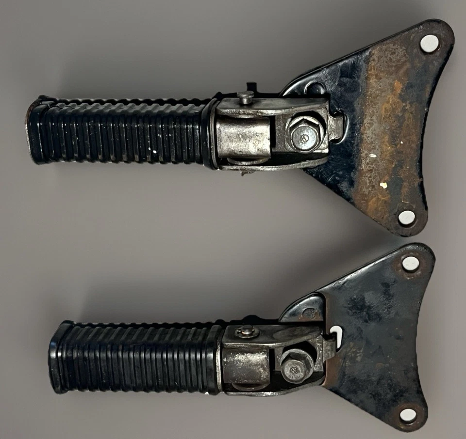 1974 74-76 Honda CB360 E OEM Front Forward Peg Pedal Foot Rest Mount - Image 1 of 4