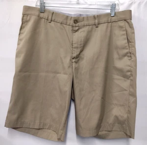 Nike Shorts Men 35 (fits 34) Tan Golf Performance Standard Dri-Fit Pockets - Picture 1 of 4