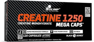 CREATINE MONO 1250 - 120 MEGA KAPS Hochdosiert für Muskelaufbau & Kraft - Bild 1 von 6