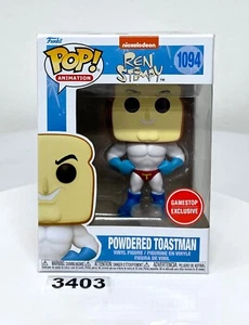 Funko Pop! Animation nickelodeon Ren and Stimpy POWDERED TOASTMAN # 1094 Vinyl - Bild 1 von 6