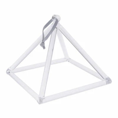 Clear Kots Crystal Singing Pyramid 1 8 Inch Crystal Singing Bowl - Image 1 of 4