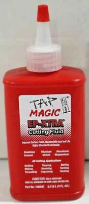 4oz BOTTLE of TAP MAGIC, EP-EXTRA OR ALUMINUM OR PROTAP - SEE DROP DOWN