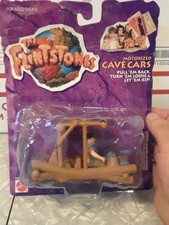 The Flintstones Motorized Cave Car Toy the Flintmobile Mattel New Old Stock 1993