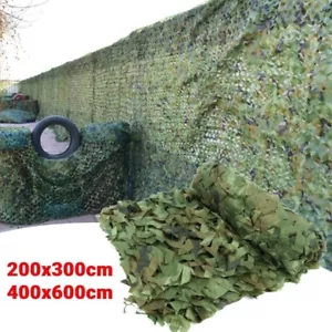 1.5x6m Camo Net Hunting Shooting Camouflage Hide Army Camping Woodland Netting - Picture 1 of 1