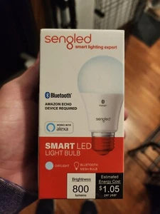 Sengled Smart Wi-Fi LED White Smart A19 Light Bulb 60W, 2700K - Picture 1 of 4