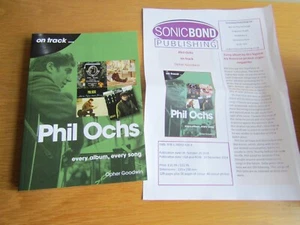 Phil Ochs On Track: Every Album, Every Song Book + Press Release - Picture 1 of 1