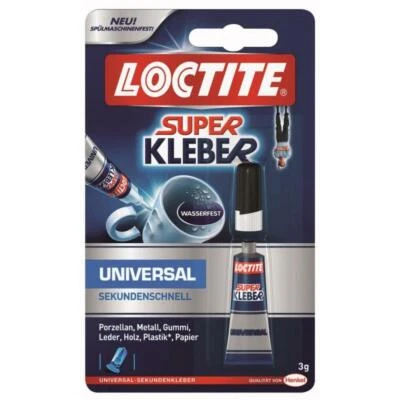 Loctite Superkleber Flüssig 3g Neuware TOP Kleber Sekundenkleber LTK1C