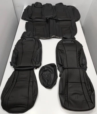 For Honda Accord Sedan LX 2023-2025 Black Leather Seat Covers KR112 - Image 1 of 4