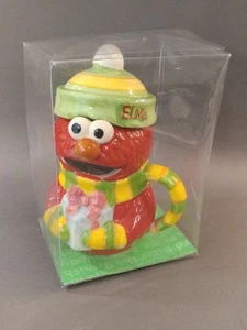 Sesame Street Elmo jar mug with lid & handle - Picture 1 of 9