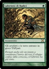 Top Root Maze/labirinto di Radici - 10th Edition-Italian (N-MINT -) RARE