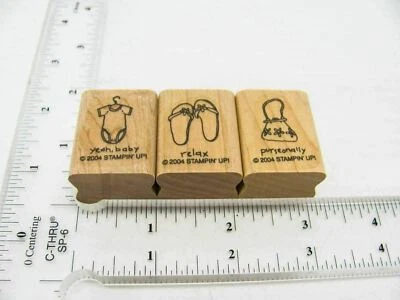 Flip Flop Purse Rubber Stamp - Stamp Set A283 - Image 1 of 4
