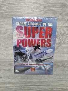Secret Aircraft Of The Super Powers 8 DVD NEW SEALED The History Channel - Picture 1 of 3