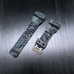 G-SHOCK GD-100/110/120 GLS-100/8900 GR/GW/G-8900 Silicone Rubber Watch Band D/GN