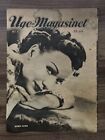Sigrid Gurie Przednia okładka lata 1940. Kompletny antyczny duński magazyn "Uge-Magasinet"