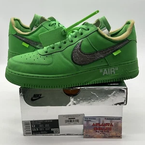 Size 12 - Nike Air Force 1 Low x Off-White Brooklyn Leather (DX1419-300) - Picture 1 of 9