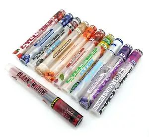 Cyclones Clear Pre-Rolled Rolling Cones Cigarette Flavoured Tip Papers Tobacco - Picture 1 of 26