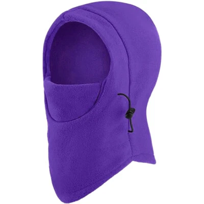 Máscara facial térmica de invierno con capucha de pasamontañas cubierta para calentador de cuello para clima frío Foto 1 de 4