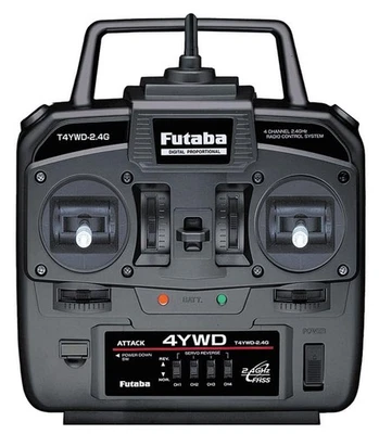 Futaba Electronics 4YWD-R214GFE-F24J1DX (Basic Propo for Electric Trailers & Tru - Image 1 of 3