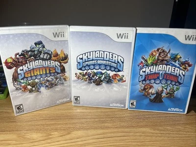 Wii Skylanders Spyro’s Adventure Trap Team Giants Bundle Lot Of 3 - Image 1 of 4