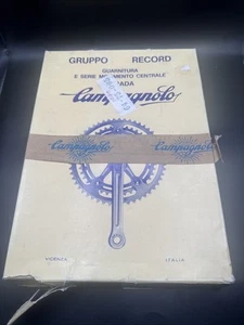 Campagnolo Nuovo Record 170mm Double 52/42 Kurbelgarnitur NOS - Bild 1 von 20