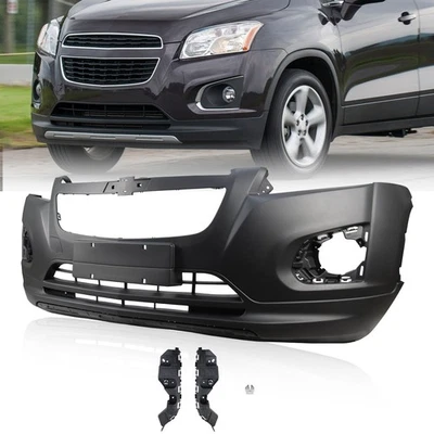 Primed Front Upper Lower Bumper Cover For 2013-2015 2016 Chevrolet Trax 95242011 - Imagem 1 de 4