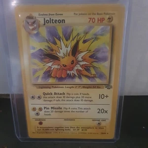 Pokemon TCG Jolteon 20/64 Jungle Regular - Picture 1 of 2