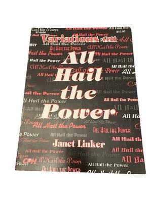 Variations on All Hail the Power Organ Book~Janet Linker~CPH~CORONATION - Image 1 of 3