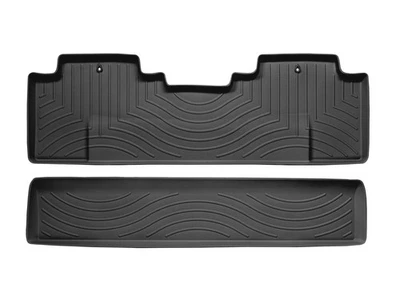 WeatherTech FloorLiner for 2006-2014 Honda Ridgeline - 2nd Row, Black - Image 1 of 4