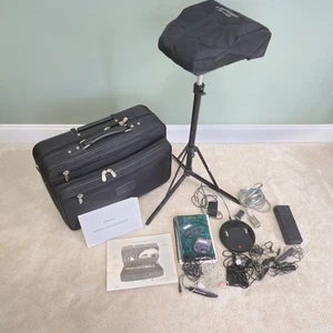 Stenograph Stentura 8000 LX Electric Court Reporting Machine Steno Bundle TESTED - Picture 1 of 20
