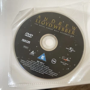 Andrew Lloyd Webber: The Royal Albert Hall Celebration DVD (2000) Disc only - Picture 1 of 2