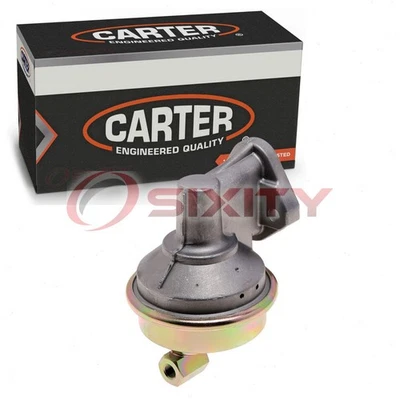 Bomba de combustible mecánica Carter para Chevrolet Brookwood 1959-1961 3,8 L L6 aire fb Foto 1 de 4