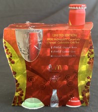2008 Beijing Olympic Games Coca Cola McDonald's Empty Aluminum Bottle Set