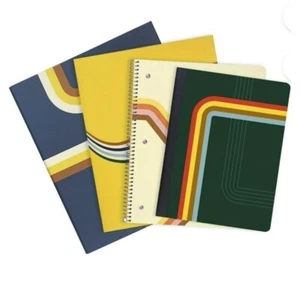 U Style Retro Varsity 1 "Binder Folder 2 Notebooks 4-Piece Set ~ 2022 BRAND NEW - Picture 1 of 1