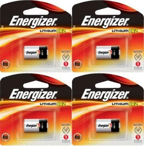4 (4x1) Energizer CR2 EL1CR2BP 3V Lithium Photo Batteries - Picture 1 of 1