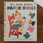 Poupées vintage The Little Golden Paper par Hilda Miloche & Wilma Kane - Vintage 1951