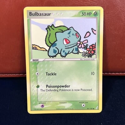 Bulbasaur 45/100 EX Crystal Guardians 2006 Non-Holo Pokemon Card - Image 1 of 4