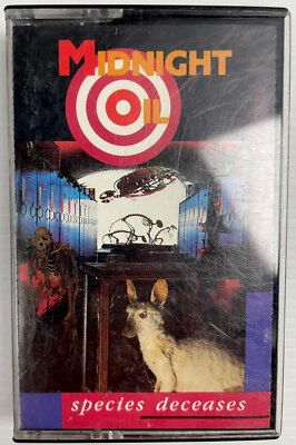 Midnight Oil Species Deceases Music Cassette Tape EX 12023C CBS 1985 Original - Image 1 of 4