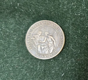 US USA RARE TOKEN INTERNATIONAL CORRESPONDENCE SCHOOLS SCRANTON PA PENNSYLVANIA - Picture 1 of 4