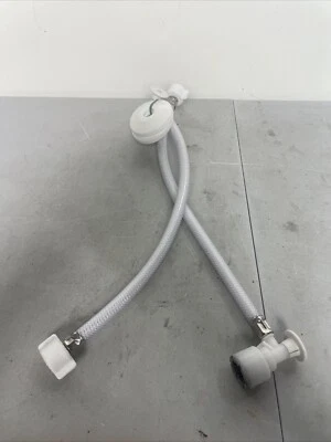 Push On 3/4" Valve PVC Sink Water Supply 16" Hose Line Set 2 Pack Free Shipping - Image 1 of 4