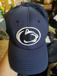 ON TOP OF THE WORLD CAP MEMORY FIT PENN STATE NITTANY LIONS Navy White Logo  - Picture 1 of 7