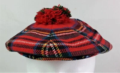 Gorra plana Dunn & Co sombrero de taxi The Links County gorra Royal Stewart Escocia 7/57 Foto 1 de 4