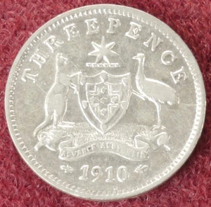 Australia Threepence 1910 (E2505) - Imagen 1 de 2