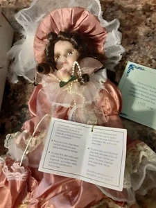 Erbstück Porzellan Puppe Diamond Jo Casino in Box Echtheitskarte Jacqueline 11 Zoll - Bild 1 von 6