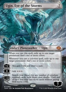 Ugin, Eye of the Storms Full Art - Tarkir Dragonstorm TDM 382 - NM EN MTG - Afbeelding 1 van 2