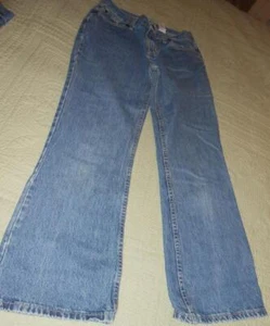 Girls So Wear It & Declare Cotton Jeans Medium Blue Size 12 1/2 Plus 28" Waist - Picture 1 of 6
