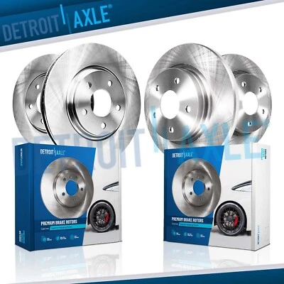 11.81" Front and 11.10" Rear Brake Rotors  for 1999 2000 2001 2002 2003 Acura TL - Image 1 of 4