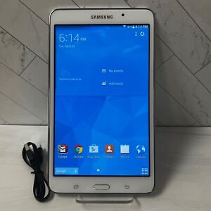 Good Samsung Galaxy Tab 4 SM-T230NU 8GB Wi-Fi Only 7in White Tablet #5