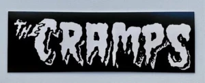 The Cramps Sticker Vinyl Decal Car Bumper Window Punk Rock 2" X 6" (138) - Picture 1 of 1